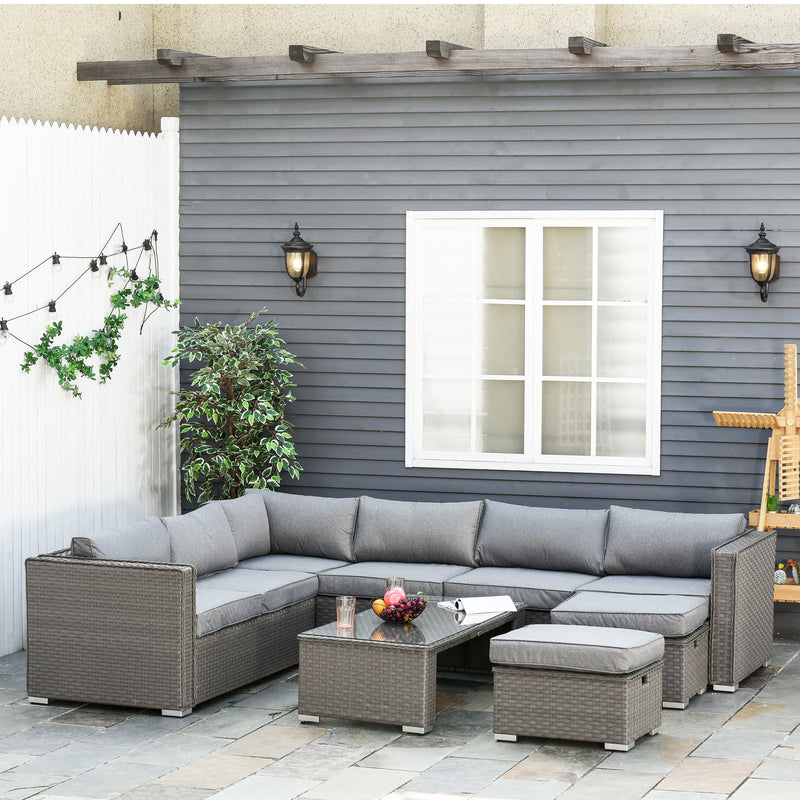 Ship to Canada Only! Awesome Deal! 6 PCs Rattan Sofa Set