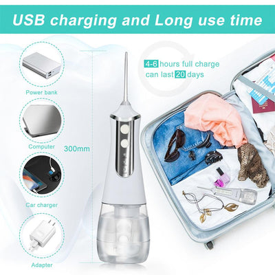 Oral Support - LG Dental Flushing Device USB Charging Irrigator (350ml)