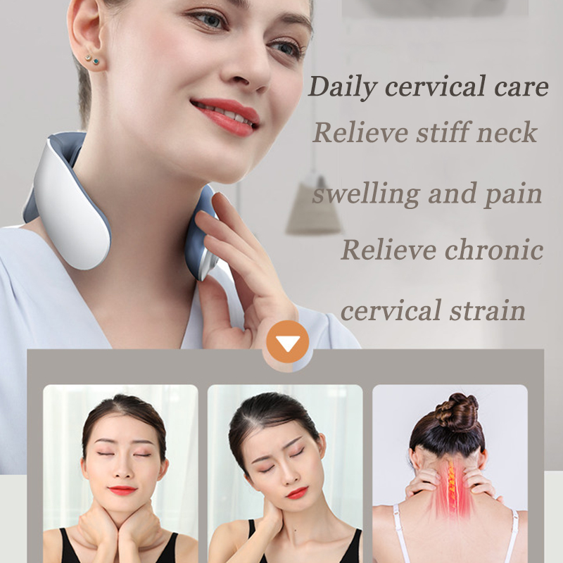 Heating Pain Relief Tool w/Intelligent Cervical Massager