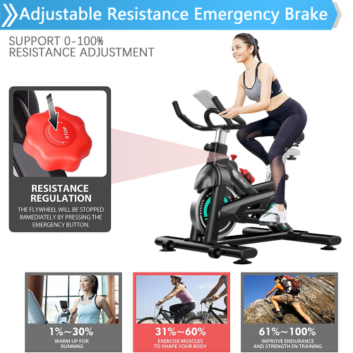 Ship to Canada Only! Indoor Stationary Exercise Training Bike