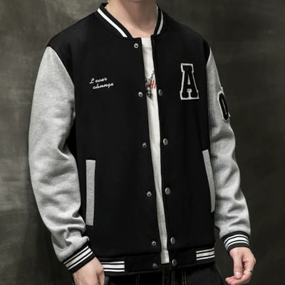 Stylish Men's College Baseball Jacket