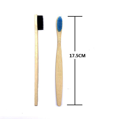 Ecofriendly 12 Pack Vegan Bamboo Toothbrush (Soft Bristles)