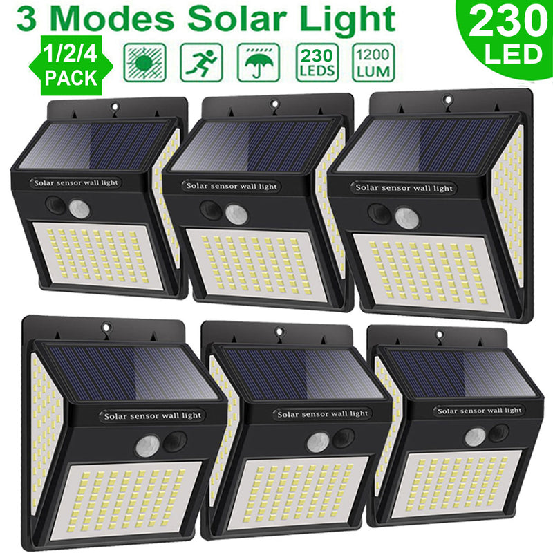 Garden LED Lighting & Solar Motion Sensor (4 or 6pk)