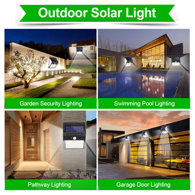 Garden LED Lighting & Solar Motion Sensor (4 or 6pk)