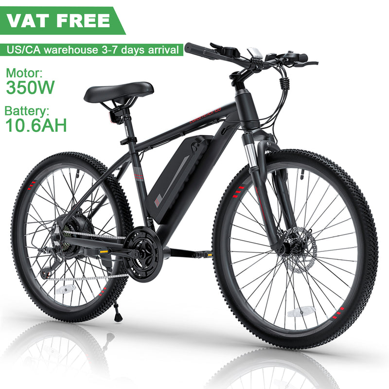 E-Bike Powered By 36V Lithium Battery w/Speed 50kmph & Range 40km