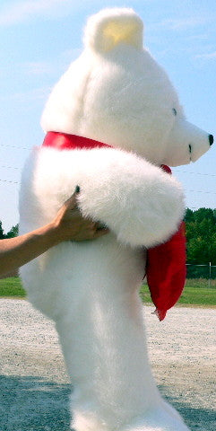 Ship To USA only! Giant "I Love You" White Teddy Bear