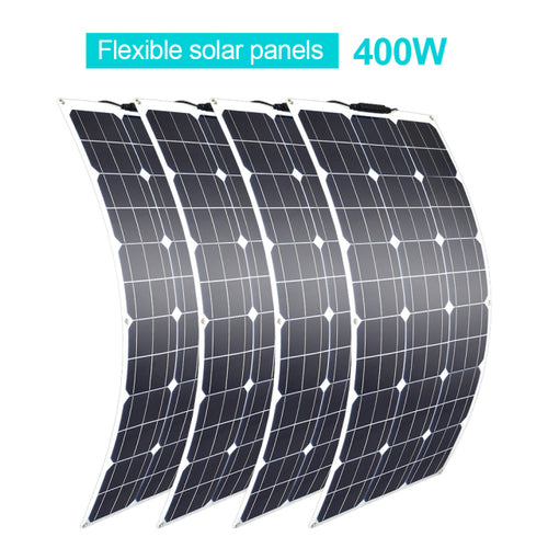 Flexible Solar Panels 100w - 1000w Ideal For RV or Boat