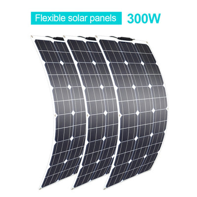 Flexible Solar Panels 100w - 1000w Ideal For RV or Boat