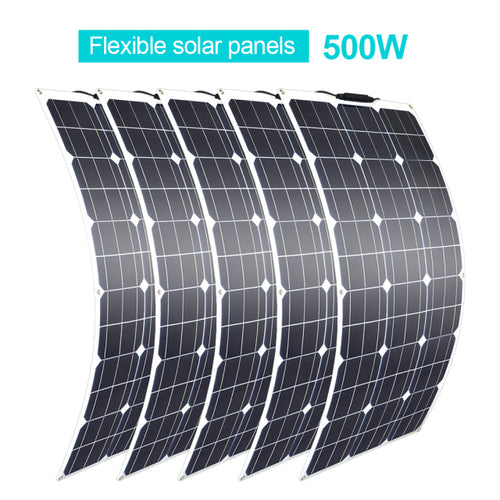 Flexible Solar Panels 100w - 1000w Ideal For RV or Boat