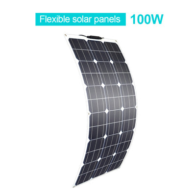 Flexible Solar Panels 100w - 1000w Ideal For RV or Boat