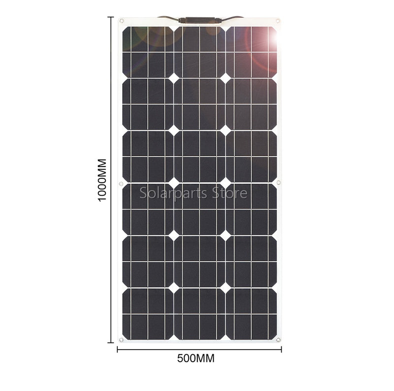 Flexible Solar Panels 100w - 1000w Ideal For RV or Boat