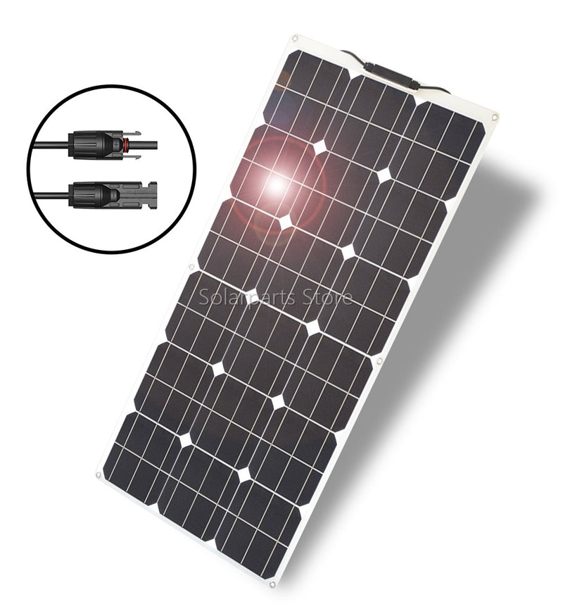 Flexible Solar Panels 100w - 1000w Ideal For RV or Boat