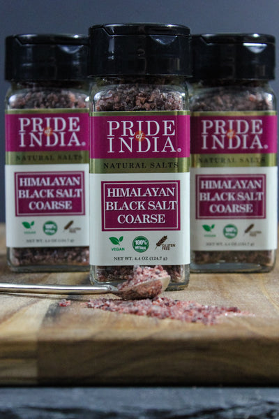 Organic! Himalayan Black Crystal Salt w/Nutritional & Therapeutic properties (24oz)