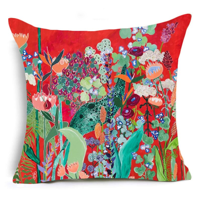 Trendy & Hot Seller! Nordic Oil Painting Decorative Pillowcase - Various Sizes