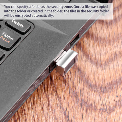 USB Fingerprint Biometric Reader w/Smart ID Encryption (secure your files)