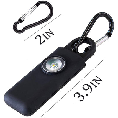 Personal Keychain Alarm w/30 Decibel & LED Strobe Light