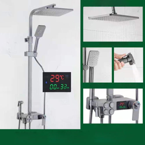Ship to USA Only! Conserve Water w/a Quality Smart Digital Bathroom Shower Set