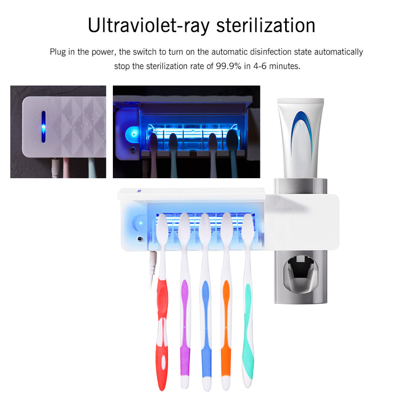 Automatic Anti-Bacteria/UV Toothbrush Sterilizer