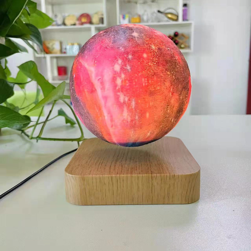 Stand Out w/a 3D Touch Moon Lamp with Magnetic Levitation