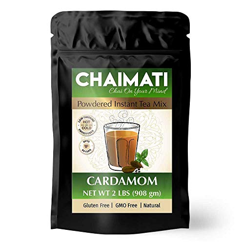 100% Natural! ChaiMati Cardamom Chai Latte Instant Powder (2 lbs)