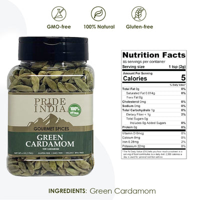 Green Whole Cardamom/6 oz