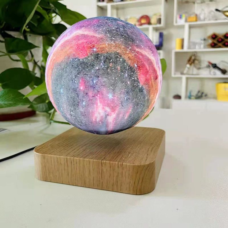 Stand Out w/a 3D Touch Moon Lamp with Magnetic Levitation