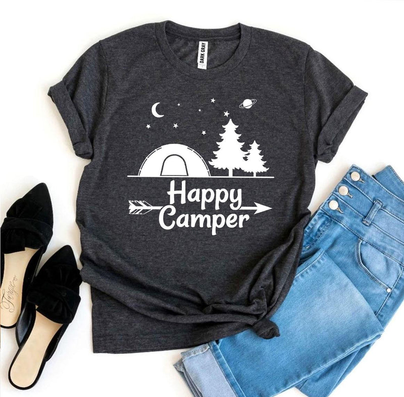Happy Camper T-shirt (M - 3XL)