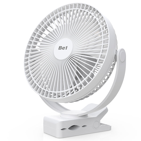 Rechargeable Portable Mini Fan, 10,000mAh (24 hrs. Of Continuous Power)