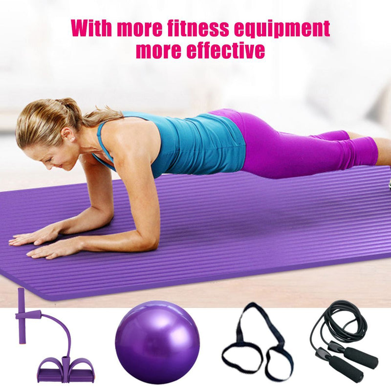 Deluxe Yoga Fitness Exercise Set, 5 pcs