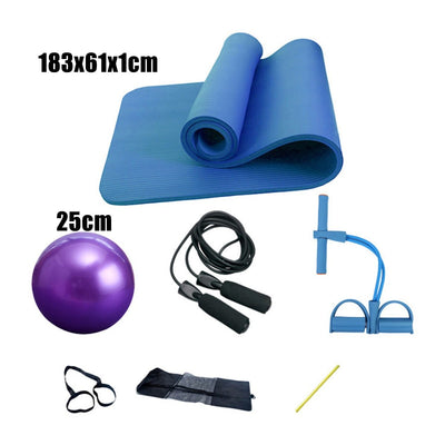 Deluxe Yoga Fitness Exercise Set, 5 pcs