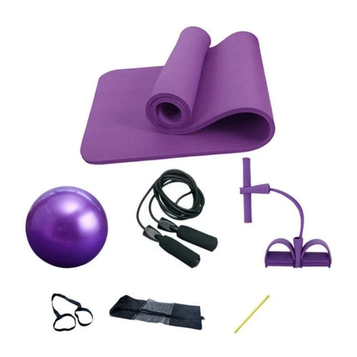 Deluxe Yoga Fitness Exercise Set, 5 pcs